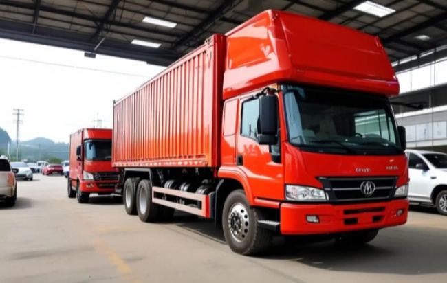 常熟12米厢式货车